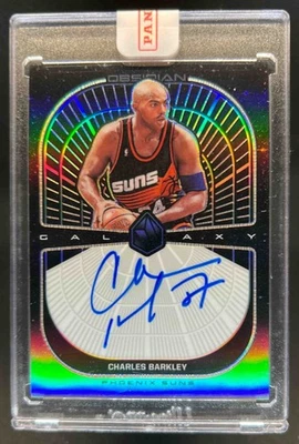 2019-20 Obsidian Charles Barkley Galaxy Auto #22/25 Suns - Image 1 of 2
