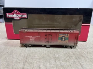 Intermountain HO GEX Growers Express Longhorn Wood Side Refrigerator Car - Picture 1 of 6