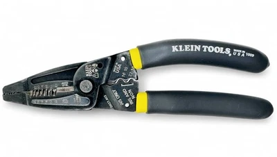 Pelacables nariz larga Klein-Kurve, cortador de alambre, herramienta de prensado 1009 usado Foto 1 de 4