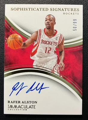 Rafer Alston 2024-25 Panini Immaculate Collection Sophisticated Signatures 50/99 - Image 1 of 2