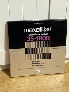MAXELL XLI  35-180 B Professional Grade Reel To Reel Recording Tape Reel - Picture 1 of 17