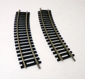 Hornby R604 Curva 1er Radio x 2 Piezas Níquel Plata OO (725) - Imagen 1 de 2
