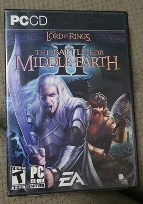 🔥 Complete In Box CIB Lord of The Rings Battle For Middle Earth II 2 PC LOTR EA - Image 1 of 3