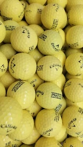 180 Callaway Range golf balls Yellow Grade D. Free Shipping. - Picture 1 of 1