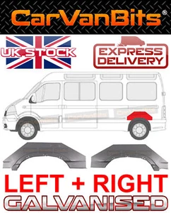 PANEL DE REPARACIÓN DEL ARCO DE RUEDA TRASERA PARA RENAULT MASTER VAUXHALL MOVANO INTERSTAR 98-10 - Imagen 1 de 9