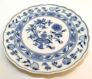 DUBI BOHEMIA KARLSBADER PORZELLAN SERVIERTELLER ZWIEBELMUSTER KARLSBAD (K4) - Bild 1 von 4