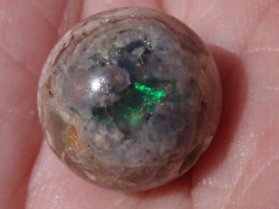 Cuenta de ópalo de fuego Cantera mexicana de 10,57 quilates Foto 1 de 4