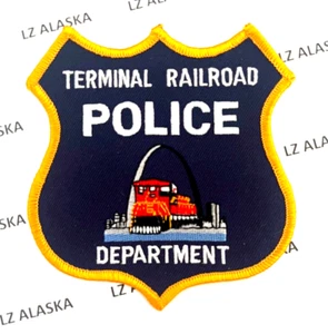 PARCHE DEL DEPARTAMENTO DE POLICÍA FERROVIARIA TERMINAL DE MISSOURI DE SAN LUIS (RR-1) - Imagen 1 de 3