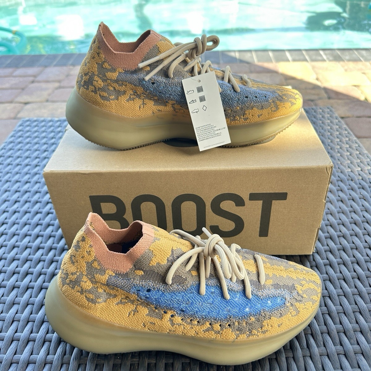 Yeezy Boost 380 Blue Oat Reflective for Sale | Authenticity 
