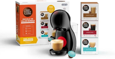 NESCAFÉ® Dolce Gusto® Piccolo XS Manual Coffee Machine Black by Delonghi® - ‘Val - Image 1 of 4