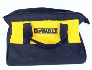 Black & Yellow DEWALT Zippered Canvas Handled Tool Bag - Picture 1 of 6