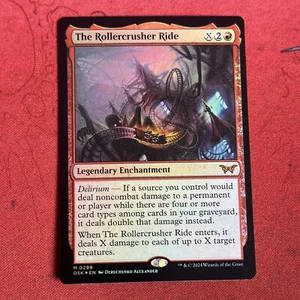 The Rollercrusher Ride Foil, Mtg Single, Duskmourn Mythic 0298 Near Mint - Bild 1 von 4