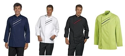 Leiber 12/1224 Herren Kochjacke Bäckerjacke langarm Arbeitsjacke Berufsjacke 60°