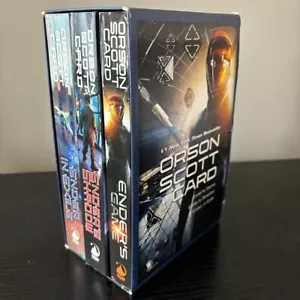 Orson Scott Card Enders Game Shadow Ender In Exile 3 Book Box Slipcover Set - Picture 1 of 4