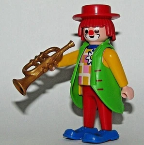Playmobil pagliaccio musicale con tromba dorata - circo - C24 - Foto 1 di 4