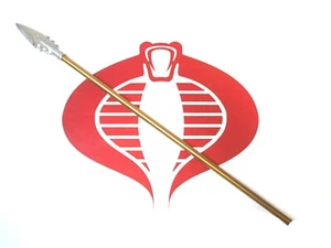 Mythic Legions Four Horsemen Weapon SPEAR GOLD Handle Silver TIP Accessory - Picture 1 of 1