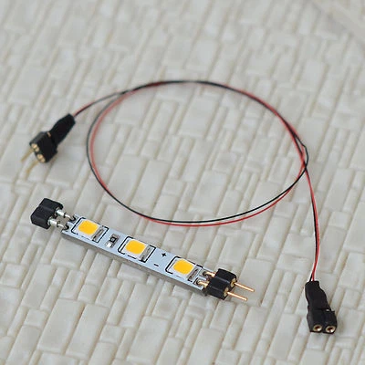 4 x LED lighting strips + Extension Kit connector passenger car lights 4mm wide - Image 1 of 4