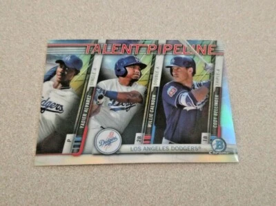 2017 Bowman Chrome Talent Pipeline #TP-LAD Cody Bellinger Dodgers - Image 1 of 2