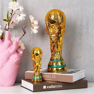2022 Qatar FIFA World Cup 1:1 REPLICA TROPHY Replica Trophy Collectible Deco - Picture 1 of 26
