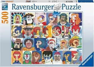 New Sealed Ravensburger Typefaces 500 Pc Jigsaw Puzzle 16830 Free Shippping - Picture 1 of 6