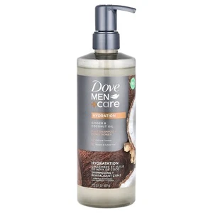 Men + Care, 2-in-1 Shampoo + Conditioner, Ginger & Coconut Oil, 17.5 fl oz (517 - Picture 1 of 2