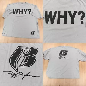 Vintage y2k RUFF RYDERS Jadakiss WARUM? Kiss of Death Album Promo T-Shirt 3XL Etikett - Bild 1 von 7