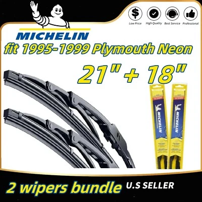 Wipers 2-Pack Premium Wiper Blades - fit 1995-1999 Plymouth Neon - 19210/180 - Image 1 of 4