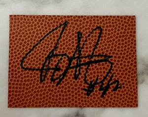 JERRY STACKHOUSE Signature Signed Auto Cut NBA North Carolina Mavericks 76ers - Picture 1 of 1