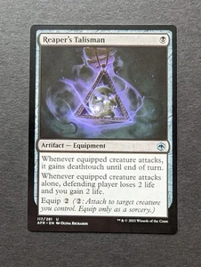 Magic the Gathering REAPER'S TALISMAN 117 Adventures in the Forgotten Realms MTG - Picture 1 of 2