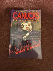 1993/94 VANCOUVER CANUCKS NHL HOCKEY MEDIA GUIDE JAHRBUCH SCHARF!! PAVEL BURE - Bild 1 von 1