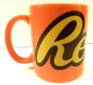 TAZAS DE MANTEQUILLA DE MANÍ REESE'S TAZA DE CAFÉ CHOCOLATE TAZA DE BEBIDA 12 OZ GALERÍA NARANJA - Imagen 1 de 8