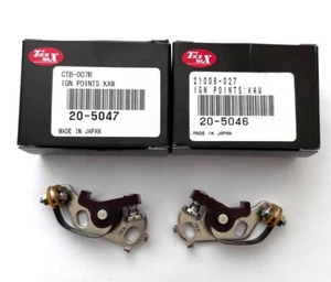 KAWASAKI TOURMAX KZ900 KZ750 KZ650 KZ440 REPLACEMENT POINTS LEFT AND RIGHT SET - Foto 1 di 5