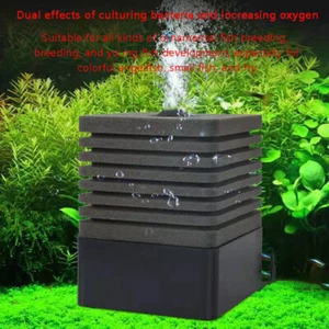 NEU Bio-Schwammfilter für Aquarium Aquarium Luftpumpe Aquarium Zugang I6W2 - Bild 1 von 11