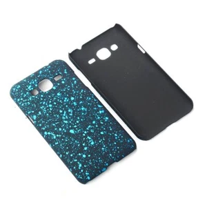 Etui na telefon komórkowy Ochrona Case Bumper Etui do Samsung Galaxy J3 3D Gwiazdy Turkusowe - Zdjęcie 1 z 2