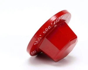 Knob, Red Set of 3 - Picture 1 of 1