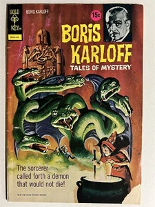 BORIS KARLOFF TALES OF MYSTERY #45 1972 BRONZE AGE GOLD KEY COMICS - Picture 1 of 2