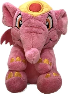 Neopets - Pink Elephante Plush Doll 5'' Elephant Keyquest Series 6 2008 - Imagen 1 de 6