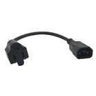 Iec320 C14 To Nema 5 15R 3Pin Male To Female Cord For C14 To Us Standard Outlet