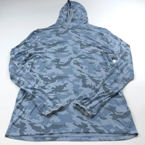 Suéter Free Fly XL Ligero con Capucha Suéter Camuflaje Azul PLS LEER - Imagen 1 de 11