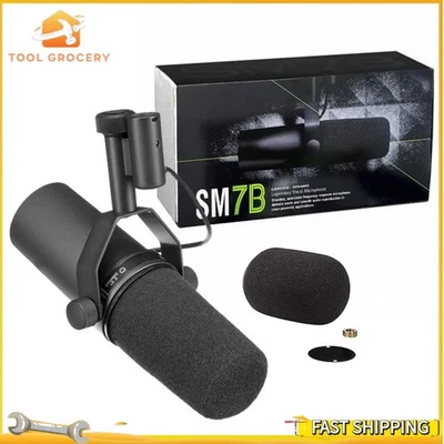SM7B Cardioid Dynamic Vocal Microphone FOR Shure NEW  - Image 1 of 4