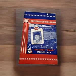 1949 Cincinnati Reds Baseball Score Book Crosley Field Versus Pirates Vintage - Picture 1 of 14