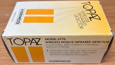 Ademco Topaz Model 5775 Wireless Passive Infrared Detector - Image 1 of 4