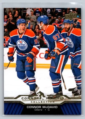 2015-16 Upper Deck Collection Box Set Connor McDavid #CM-15 Rookie RC Oilers - Image 1 of 2
