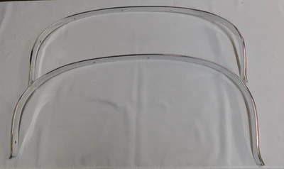 NOS OEM Ford 1968 Galaxie 500 Front Wheel Lip Opening Mouldings Trim XL LTD - Image 1 of 4