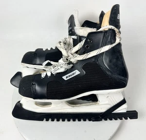 Bauer Ice Hockey Skates Size 11 Black  - Picture 1 of 8