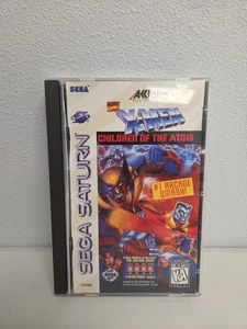 X-Men: Children of the Atom (Sega Saturn, 1996) CIB komplett mit Handbuch OHNE Reg - Bild 1 von 6
