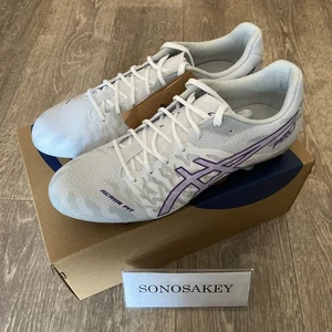 ASICS DS LIGHT ACROS PRO 3 1101A071 100 White/Gentry Purple New in Box from JPN - Picture 1 of 14