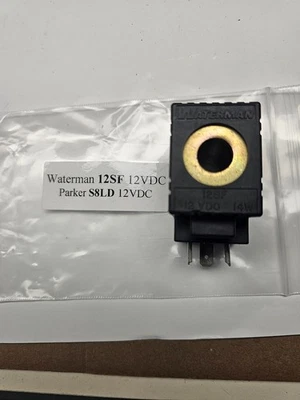 Bobina Waterman 12SF-12VDC Din Parker S8LD 12VDC - Imagem 1 de 4