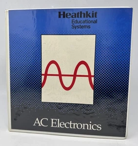 HEATHKIT EDUCATION SYSTEMS AC ELECTRONICS Raro Juego de Carpeta de 3 Anillos - Imagen 1 de 16