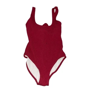 Costume intero donna Roma Swim bordeaux testurizzato taglia M - Foto 1 di 6